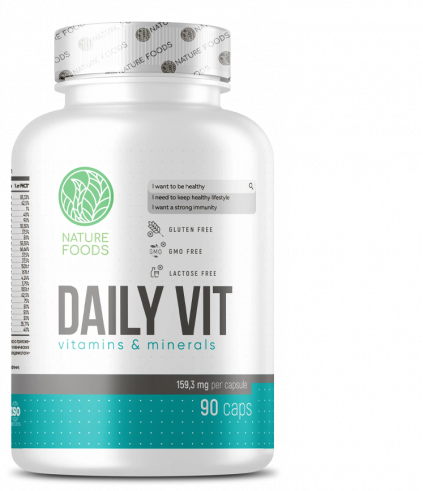 Nature Foods Daily Vit, 90 капсул