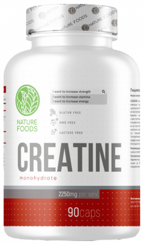 Nature Foods Creatine, 90 капсул