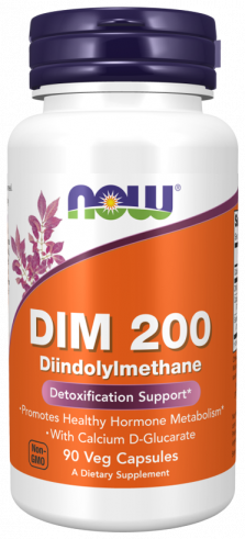 NOW Dim 200, Дииндолилметан 200, 90 капсул