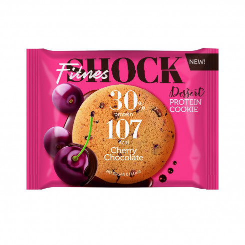 FitnesShock Protein Cookie DESSERT, 35 гр