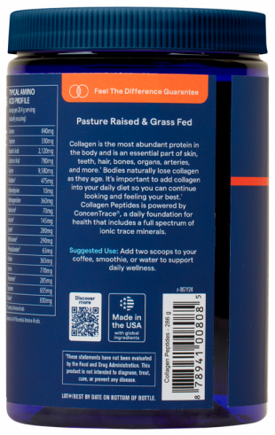 Trace Minerals Collagen Peptides, 286 грамм