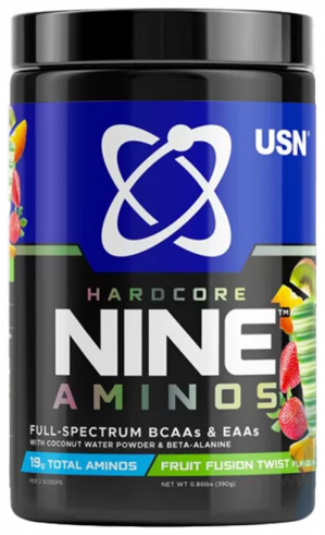 USN Hardcore Nine Aminos, 390 грамм