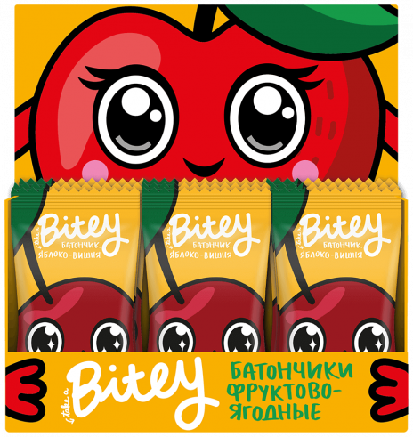 Bite Bitey Батончик Фруктово - ягодный, 25 гр
