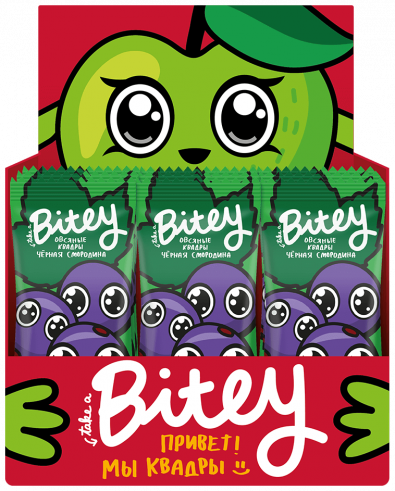 Bite Bitey Батончик Овсяно - Фруктовый, 30 гр