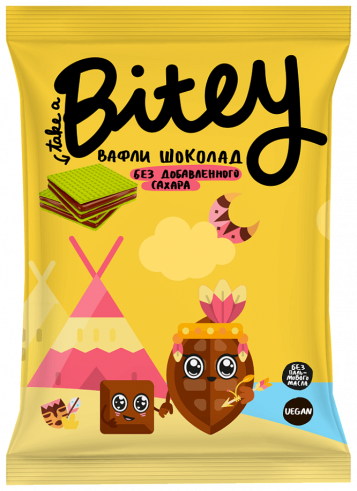 Bite Bitey Вафли, 35 гр