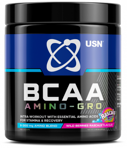 USN BCAA Amino-GRO, 200 грамм