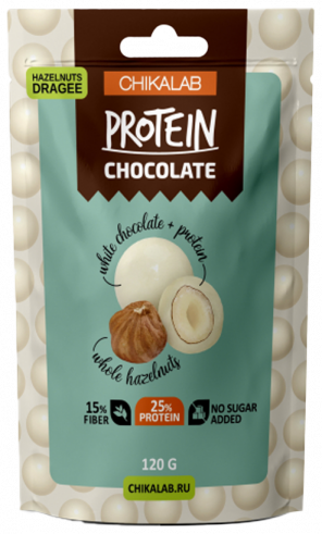 Chikalab Фундук в шоколаде, 120 грамм
