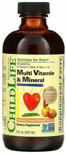 ChildLife Liquid Multi Vitamin &amp; Mineral, 237 мл