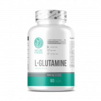 Nature Foods Glutamine 1000 mg, 90 капсул