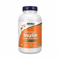 NOW Inulin, 454 грамм