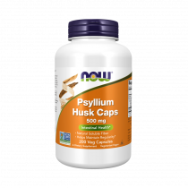 NOW Psyllium Husk Caps 500 мг, 200 капсул