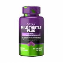Orzax Milk Thistle Plus, Расторопша плюс, 120 капсул