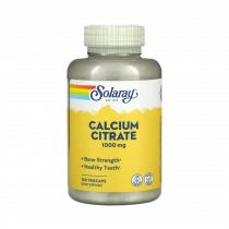 Solaray Calcium Citrate 1000 mg, 120 капсул