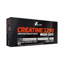 Olimp Sport Nutrition Creatine 1250 Mega Caps, Креатин 1250 Мега Капс, 120 капсул