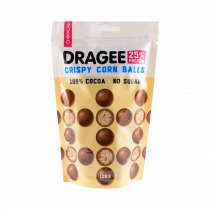Chikalab Драже &quot;Шарики кукурузные в шоколаде&quot;, 120 грамм